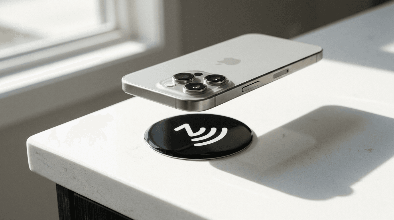 Демонстрация работы NFC
